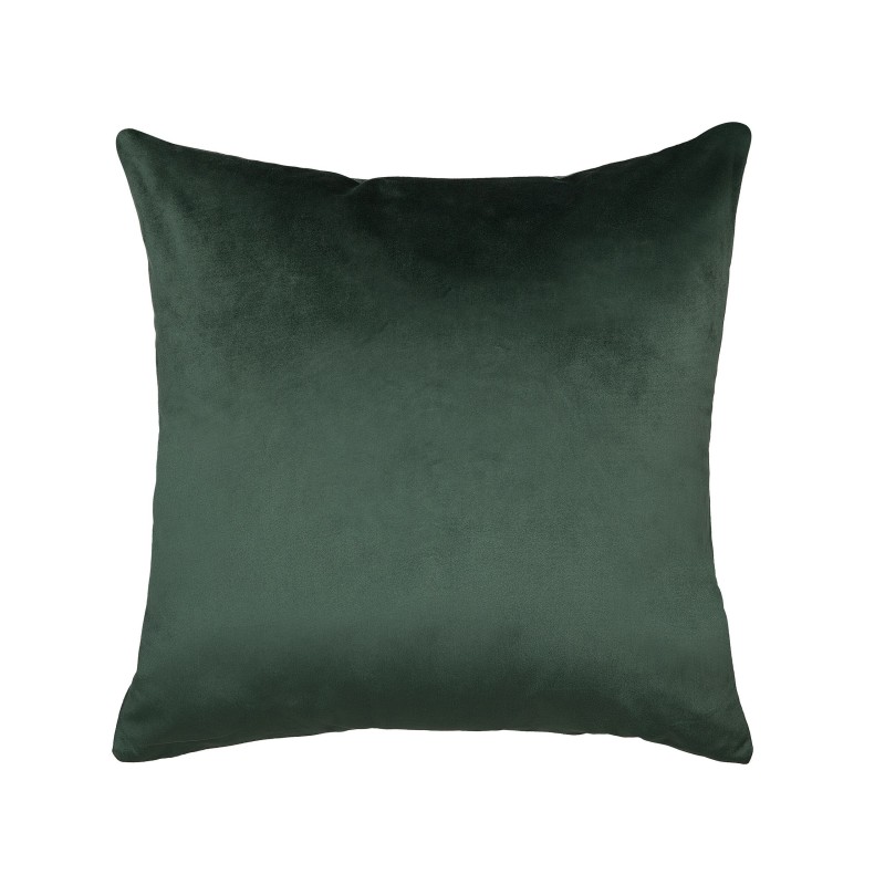 Zestaw 2 poduszek dekoracyjnych BLITZEN Welur 45 x 45 cm Ciemnozielony Wzór świąteczny