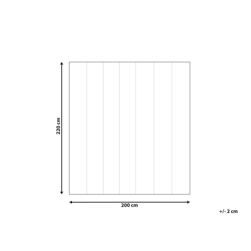 Kołdra ciepła Zima HOWERLA Poliester 200 x 220 cm