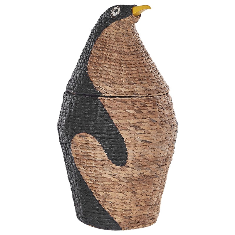 Kosz na zabawki Pingwin HADZABE Plecionka Naturalny