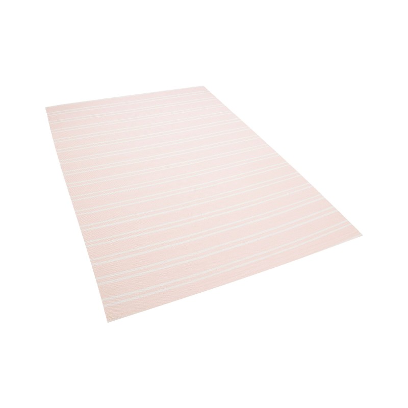 Dywan zewnętrzny 140 x 200 cm różowy AKYAR