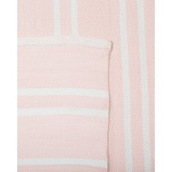 Dywan zewnętrzny 140 x 200 cm różowy AKYAR