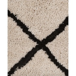 Dywan shaggy 160 x 230 cm beżowy ADALAR