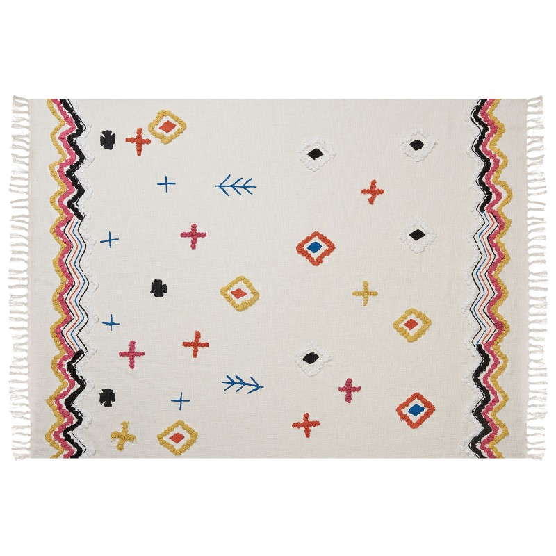 Koc MORENA Bawełna 130 x 180 cm Kolorowy