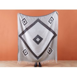 Koc KATTIKE 130 x 170 cm Szary