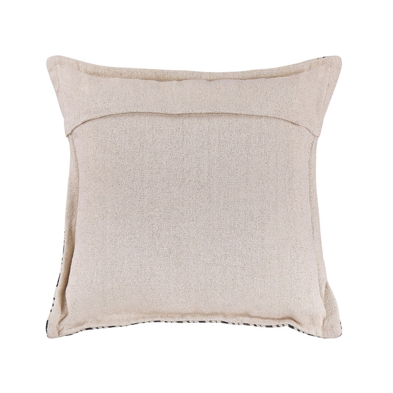 Zestaw 2 poduszek dekoracyjnych SIRVAN Bawełna 45 x 45 cm Czarny Wzór geometryczny