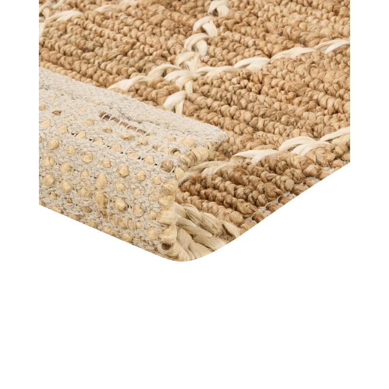 Dywan z juty 200 x 300 cm beżowy ZORAVA