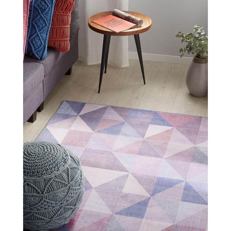 Dywan 140 x 200 cm niebiesko-szary KARTEPE