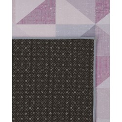 Dywan 140 x 200 cm niebiesko-szary KARTEPE