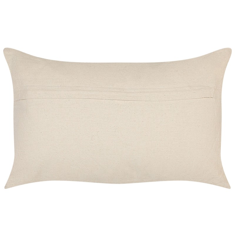 Poduszka dekoracyjna INULA Bawełna 30 x 50 cm Pomarańczowy Wzór geometryczny