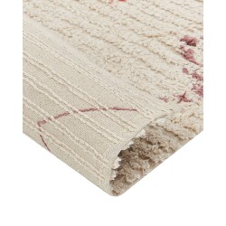 Dywan bawełniany 160 x 230 cm beżowy GUWAHATI