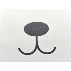 2 poduszki dla dzieci bawełniane w pandy 45 x 45 cm czarno-białe PANDAPAW