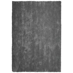 Dywan shaggy 160 x 230 cm ciemnoszary DEMRE