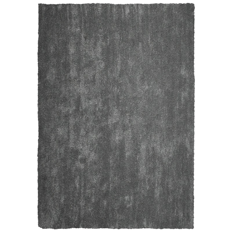 Dywan shaggy 160 x 230 cm ciemnoszary DEMRE