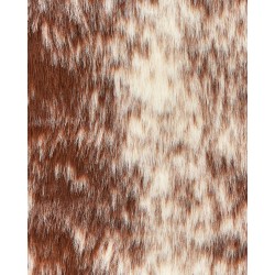 Dywan ze sztucznej skóry 130 x 170 cm brązowy ZEIL