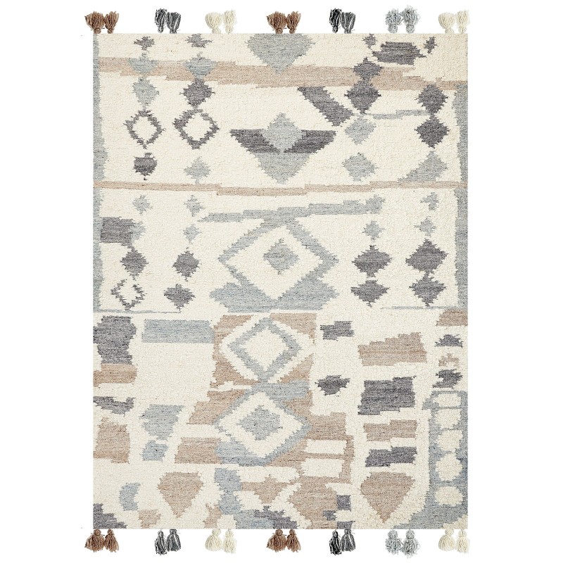 Dywan wełniany kilim 160 x 230 cm wielokolorowy MRGAVET