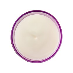 Zestaw 3 świeczek zapachowych COLORFUL BARREL Wosk sojowy Świeże nuty Nuty kwiatowe