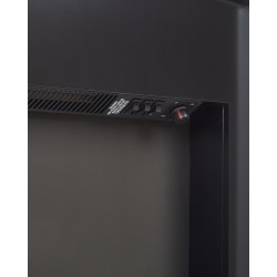 Kominek elektryczny z funkcją grzania NYIRI Biały