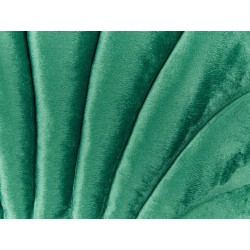 Poduszka dekoracyjna CONSOLIDA Welur 47 x 35 cm Szmaragdowy Jednolity