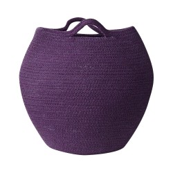 Zestaw 2 koszy PANJGUR Bawełna Purpurowy