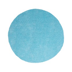 Dywan shaggy okrągły ⌀ 140 cm niebieski DEMRE