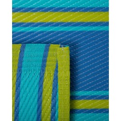 Dywan zewnętrzny 120 x 180 cm niebieski ALWAR