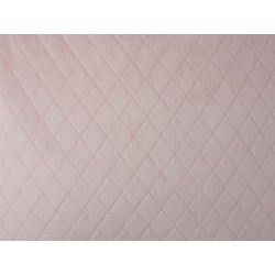 Zestaw 2 poduszek dekoracyjnych PASQUE Welur 45 x 45 cm Różowy Jednolity