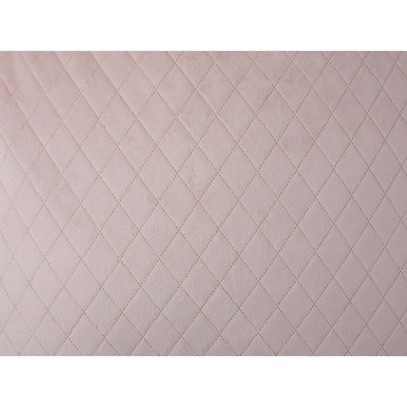 Zestaw 2 poduszek dekoracyjnych PASQUE Welur 45 x 45 cm Różowy Jednolity
