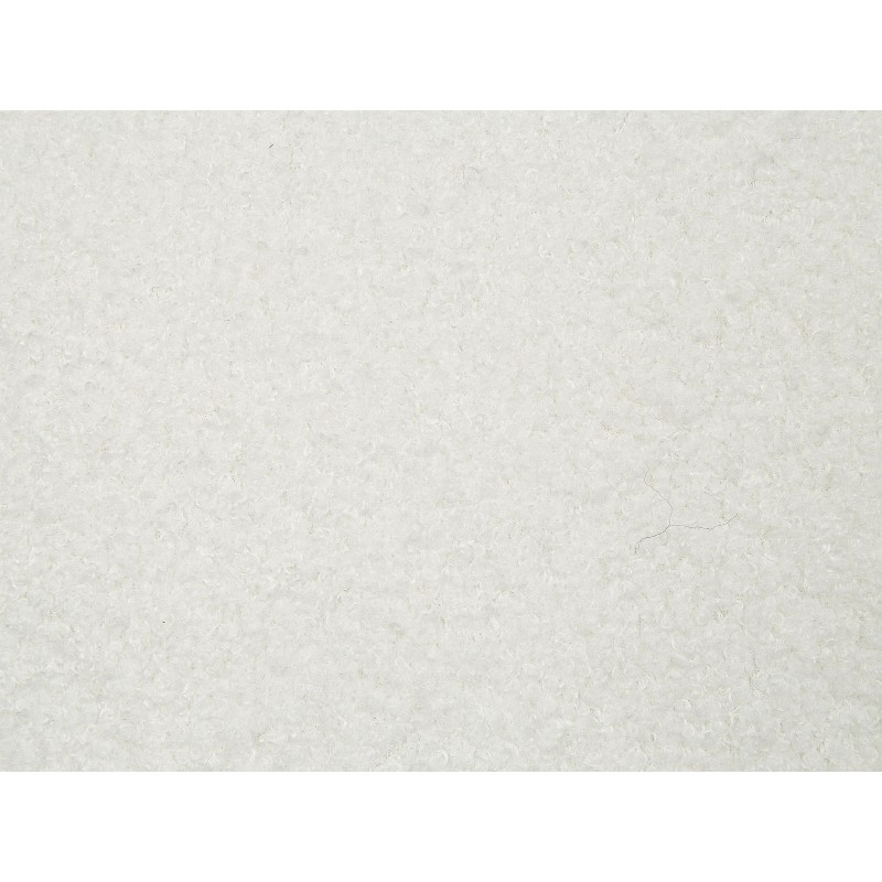 Zestaw 2 poduszek dekoracyjnych LEUZEA Boucle 60 x 60 cm Złamana biel Jednolity