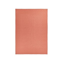 Narzuta na łóżko MARAKA Bawełna 150 x 200 cm Jasnoczerwony