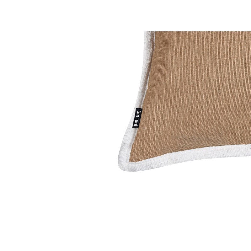 Zestaw 2 poduszek dekoracyjnych IANTHE Bawełna 45 x 45 cm Brązowy Jednolity