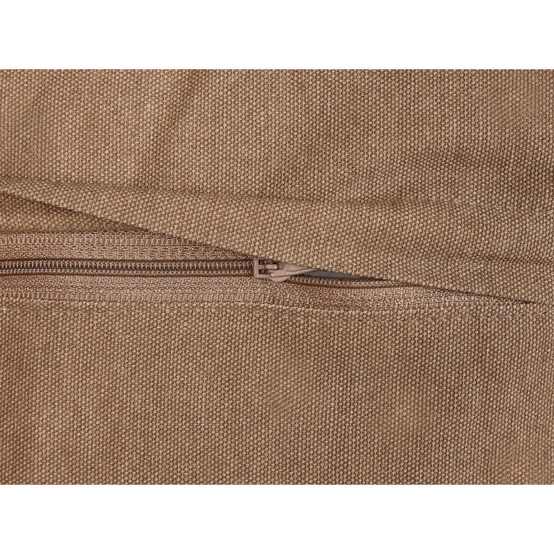 Zestaw 2 poduszek dekoracyjnych IANTHE Bawełna 45 x 45 cm Brązowy Jednolity