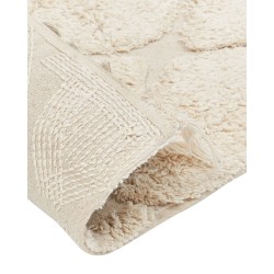 Dywan bawełniany 140 x 200 cm beżowy SILCHAR