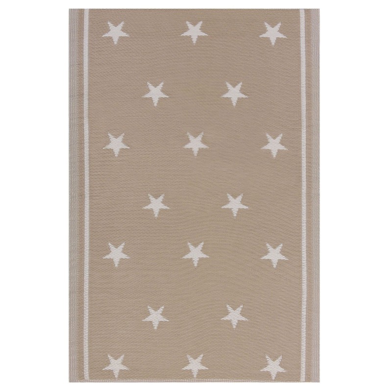 Dywan zewnętrzny 120 x 180 cm beżowy LATUR