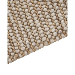 Dywan wełniany 80 x 150 cm beżowy BANOO