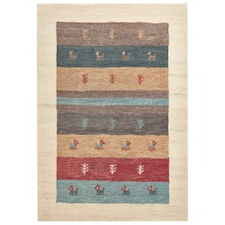 Dywan wełniany gabbeh 160 x 230 cm wielokolorowy SARILAR