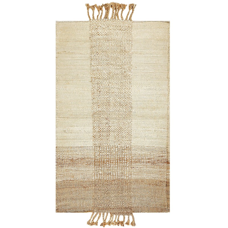 Dywan z juty 80 x 150 cm beżowy HAMZALAR