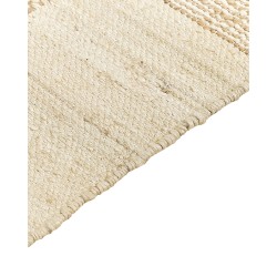 Dywan z juty 80 x 150 cm beżowy HAMZALAR