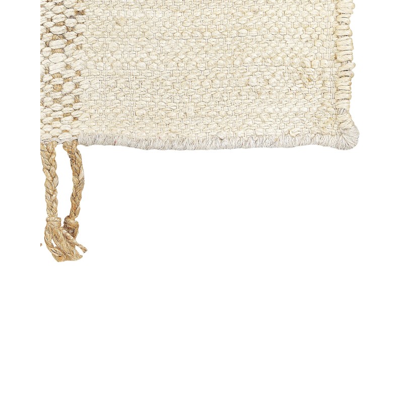 Dywan z juty 80 x 150 cm beżowy HAMZALAR