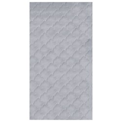 Dywan sztuczne futro królika 80 x 150 cm szary GHARO