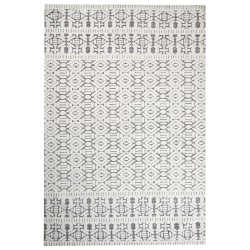 Dywan 200 x 300 cm biało-szary SIBI
