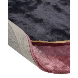 Dywan z wiskozy 160 x 230 cm czarny PITHORO