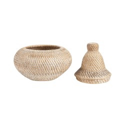 Kosz BILA Rattan Naturalny