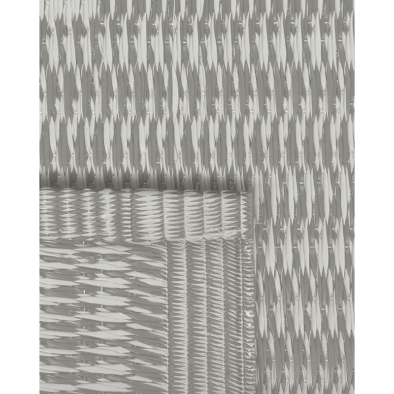 Dywan zewnętrzny 60 x 105 cm szary JALNA