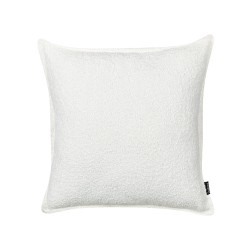 Zestaw 2 poduszek dekoracyjnych SENECIA Boucle 45 x 45 cm Złamana biel Jednolity