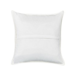 Zestaw 2 poduszek dekoracyjnych SENECIA Boucle 45 x 45 cm Złamana biel Jednolity