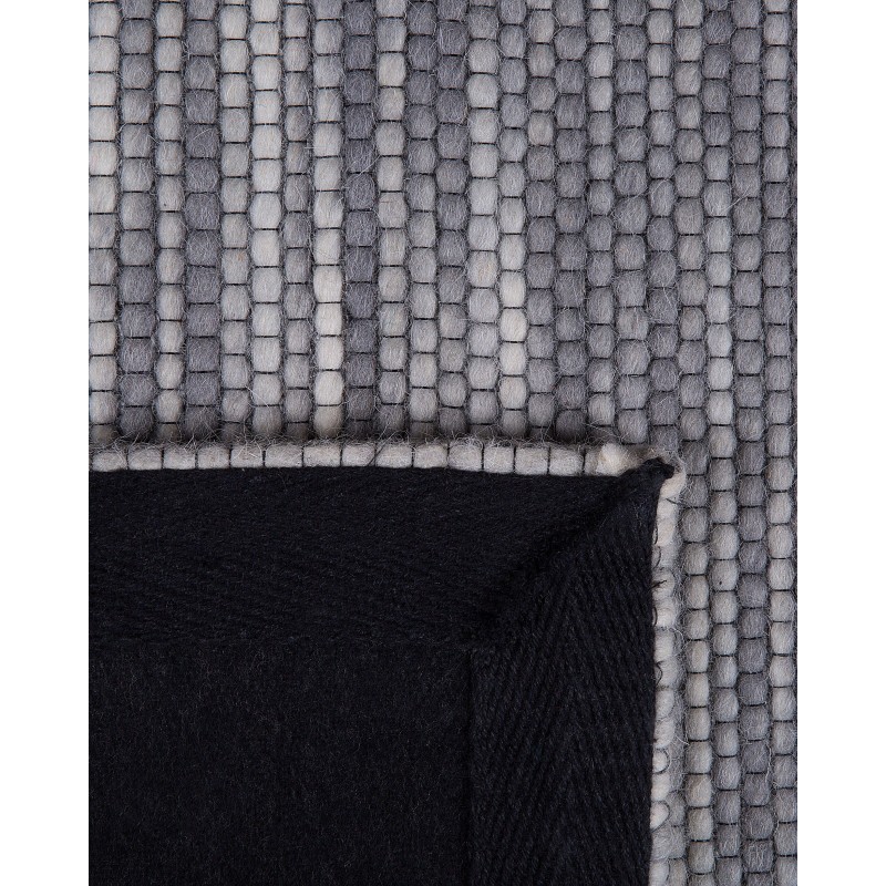 Dywan wełniany 140 x 200 cm szary KAPAKLI