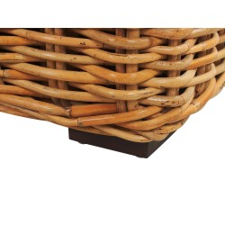 Sofa ogrodowa rattanowa naturalna FORLI