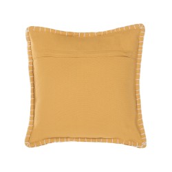 Zestaw 2 poduszek dekoracyjnych KAVALAM 45 x 45 cm Musztardowy Jednolity