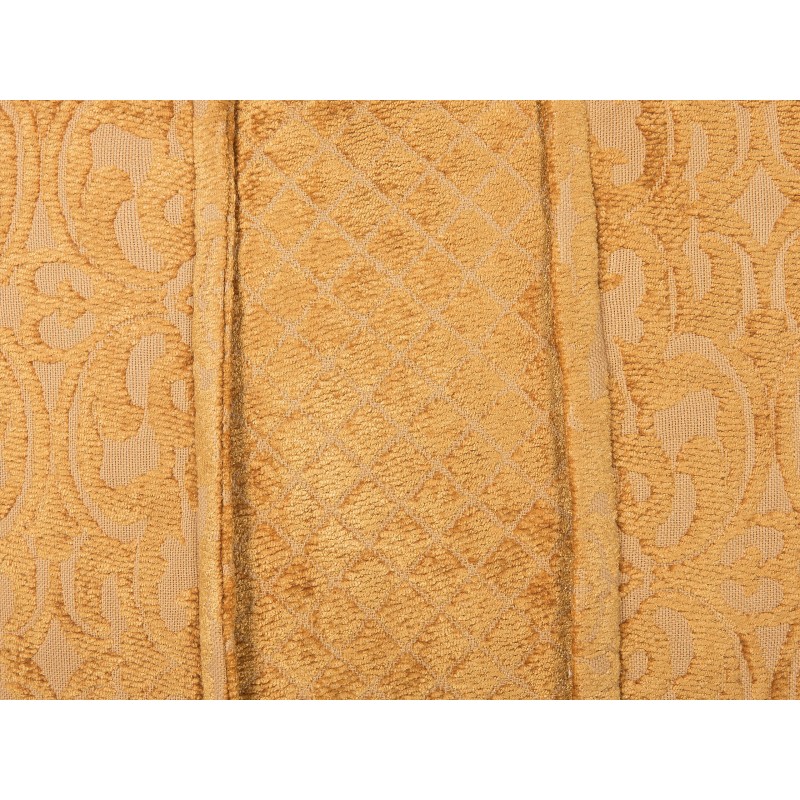 Zestaw 2 poduszek dekoracyjnych KAVALAM 45 x 45 cm Musztardowy Jednolity