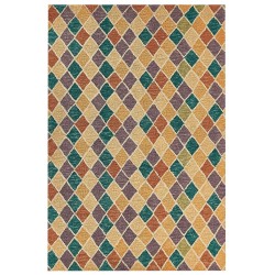 Dywan wełniany 160 x 230 cm wielokolorowy KESKIN